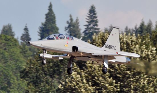 T-38 ではない｢自家用機｣の F-5B @BFI 190806: 地球防衛軍司令部航空隊 Ⅱ